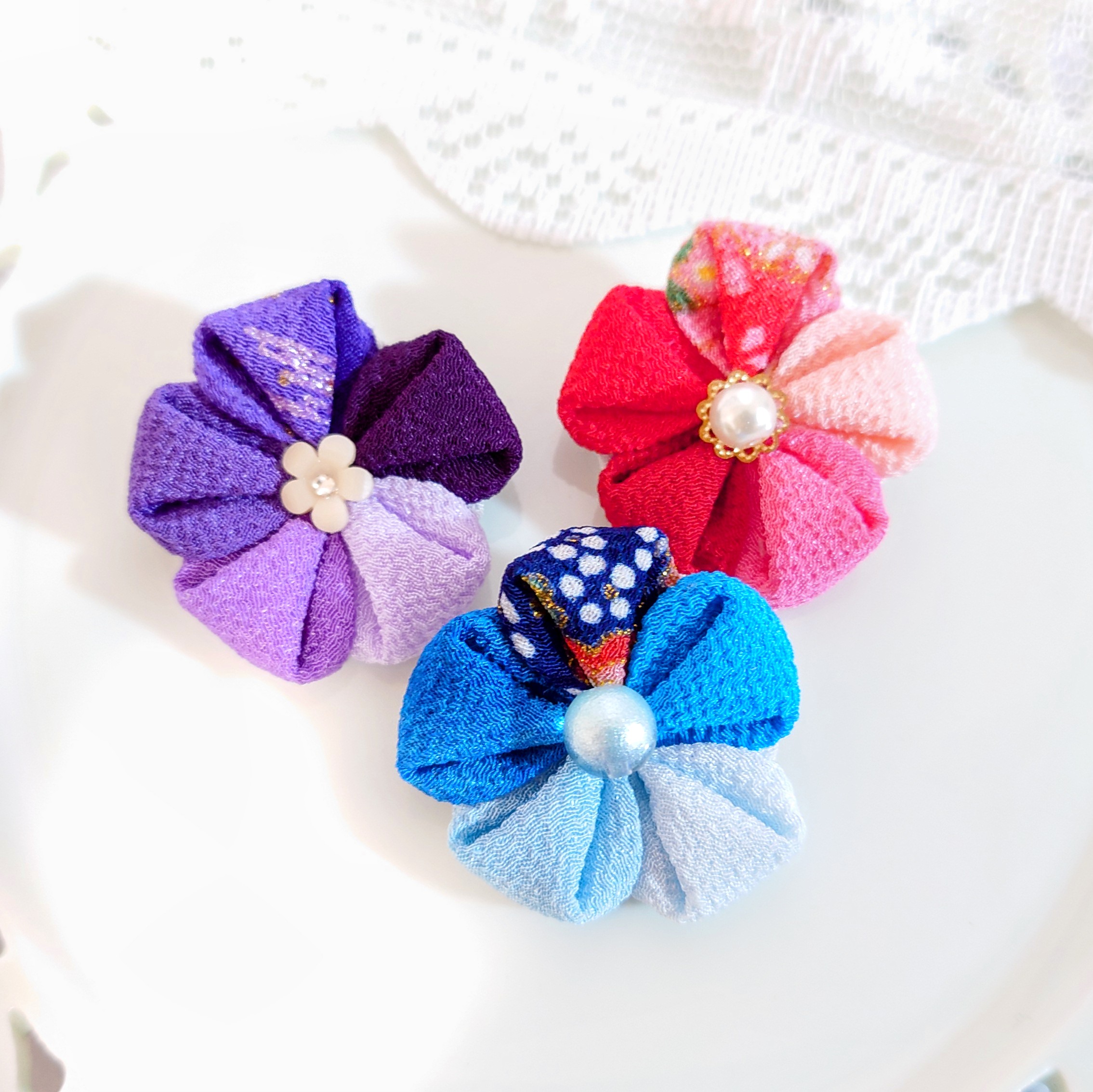 きらり、たまゆら(つまみ細工)