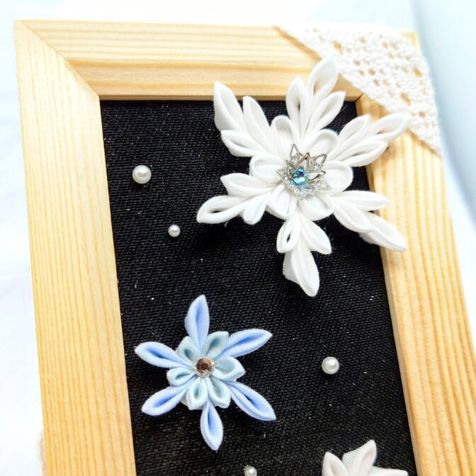 クリスマス☆アートフレーム（雪の結晶）