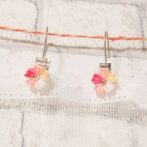 さくらのカーテンクリップ つまみ細工