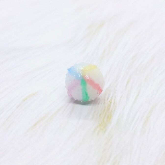 彩飴-ｻｲｼ-（ピアスキャッチ）しろ