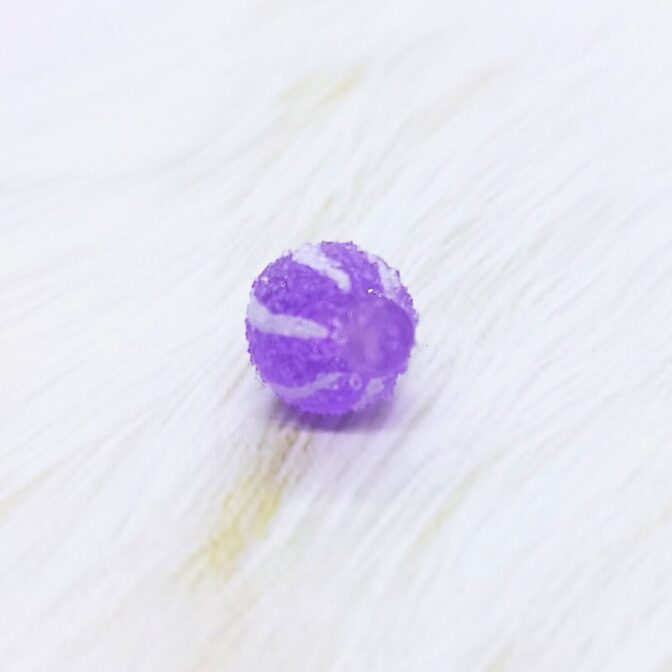 彩飴-ｻｲｼ-（ピアスキャッチ）むらさき