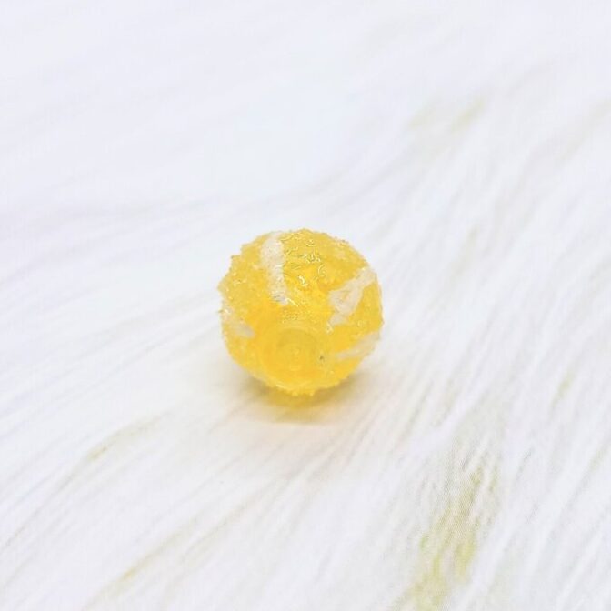 彩飴-ｻｲｼ-（ピアスキャッチ）きいろ