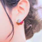 彩飴-ｻｲｼ-（ピアスキャッチ）ぴんく