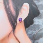 彩飴-ｻｲｼ-（ピアス）むらさき