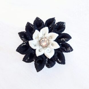 ブラック・オブシディアン(ブローチ)