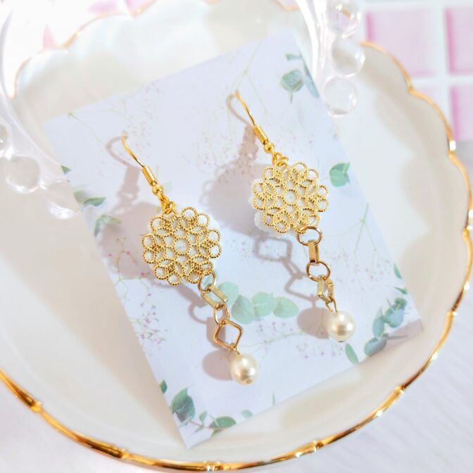 氷華の瞬き（ピアス）