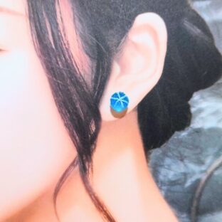 彩飴-ｻｲｼ-（ピアス）あお