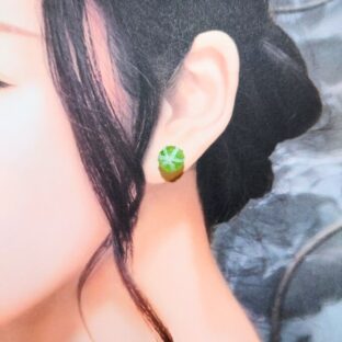 彩飴-サイシ-(ピアス)みどり