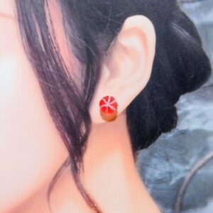 彩飴-ｻｲｼ-（ピアス）あか