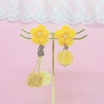 結びの花飴(きいろ×シルバー)