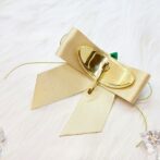 ポインセチアのゴージャスポニーフック（つまみ細工）