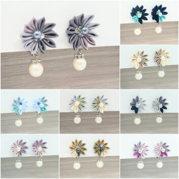 くすみカラーイヤリング（全10種）