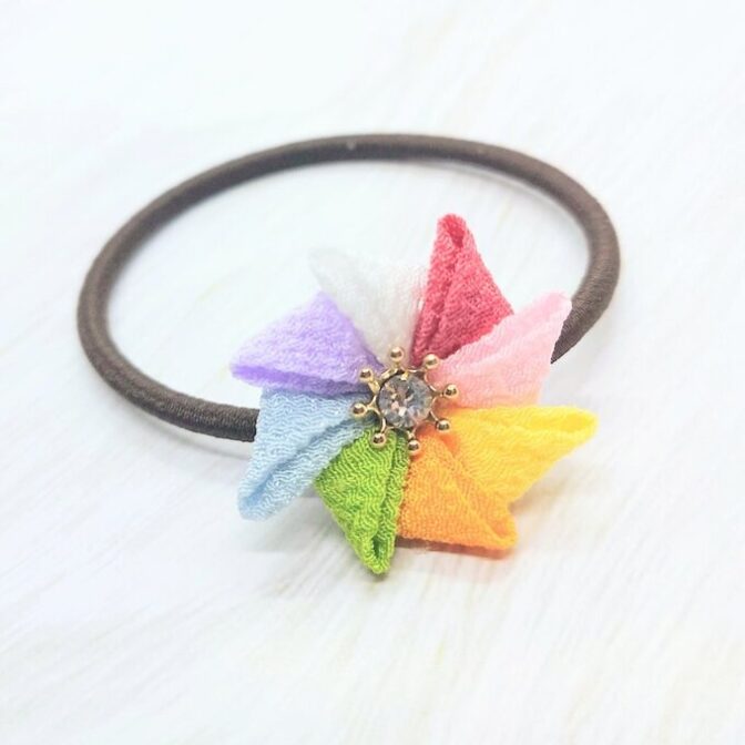 八色の風（やいろのかぜ）ヘアゴム