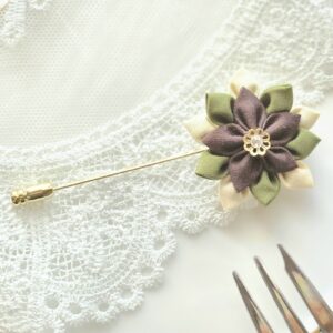 抹茶チョコレート~生クリームを添えて~(ハットピン)