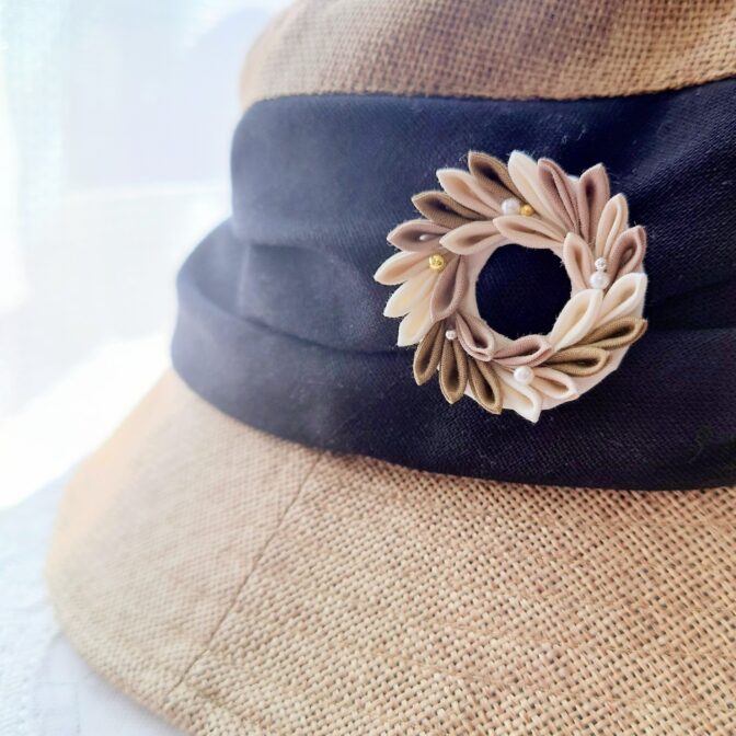 環-tamaki-ブローチ