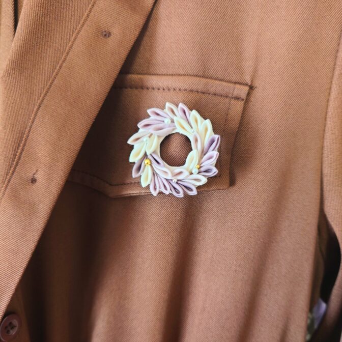 環-tamaki-ブローチ