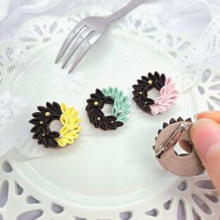 チョコレートフォンデュ(ブローチ)