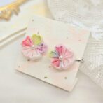 砂糖菓子のイヤリング(桜)